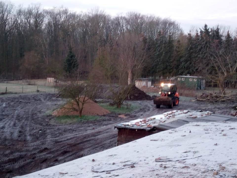 Der Umbau beginnt