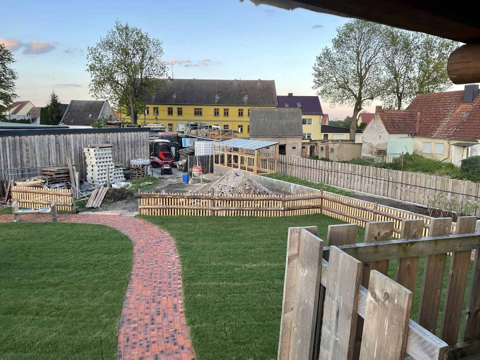Nach der Messe – ein Ferienhaus entsteht