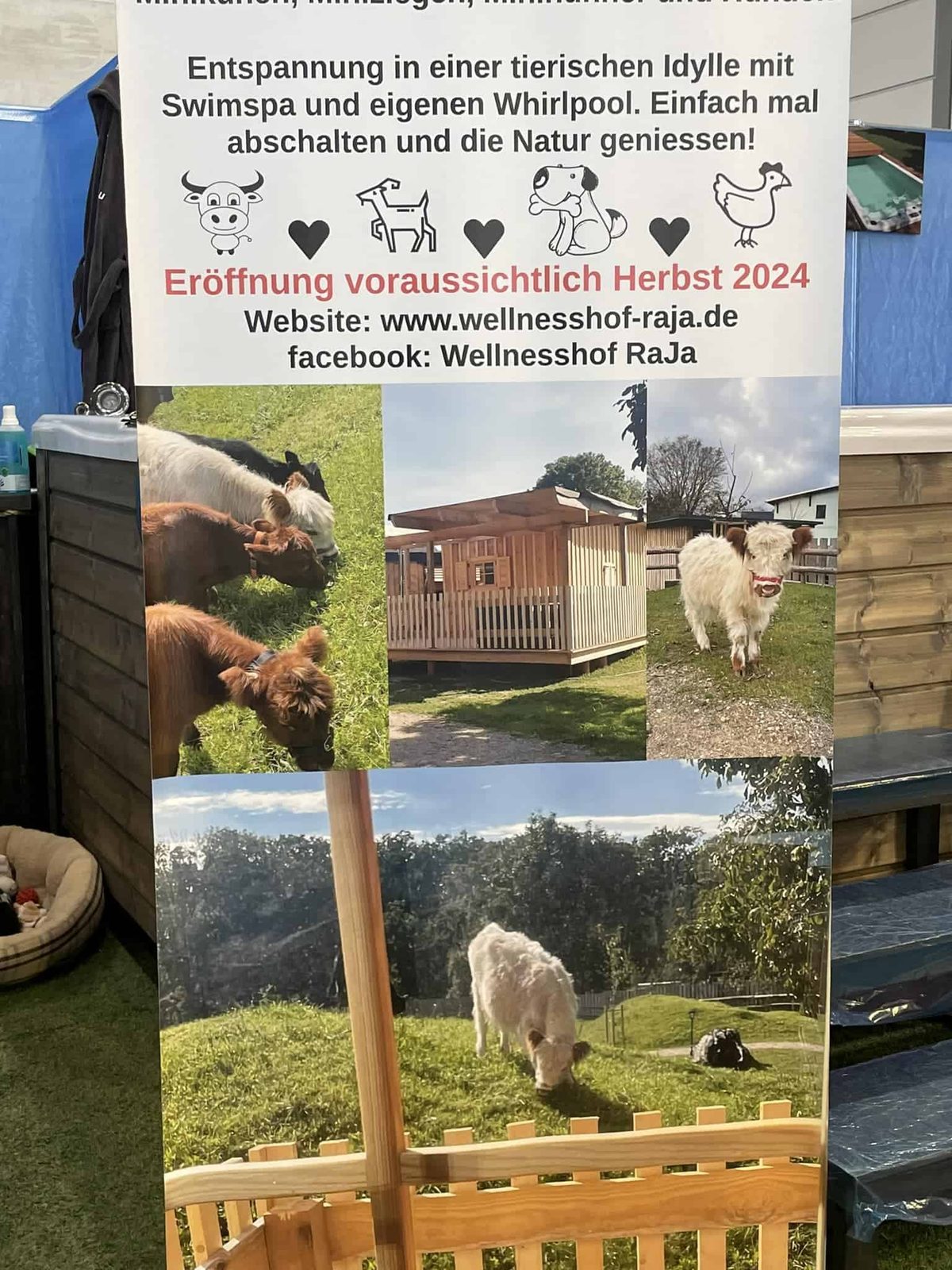 Balu und Krümel als Verkäufer