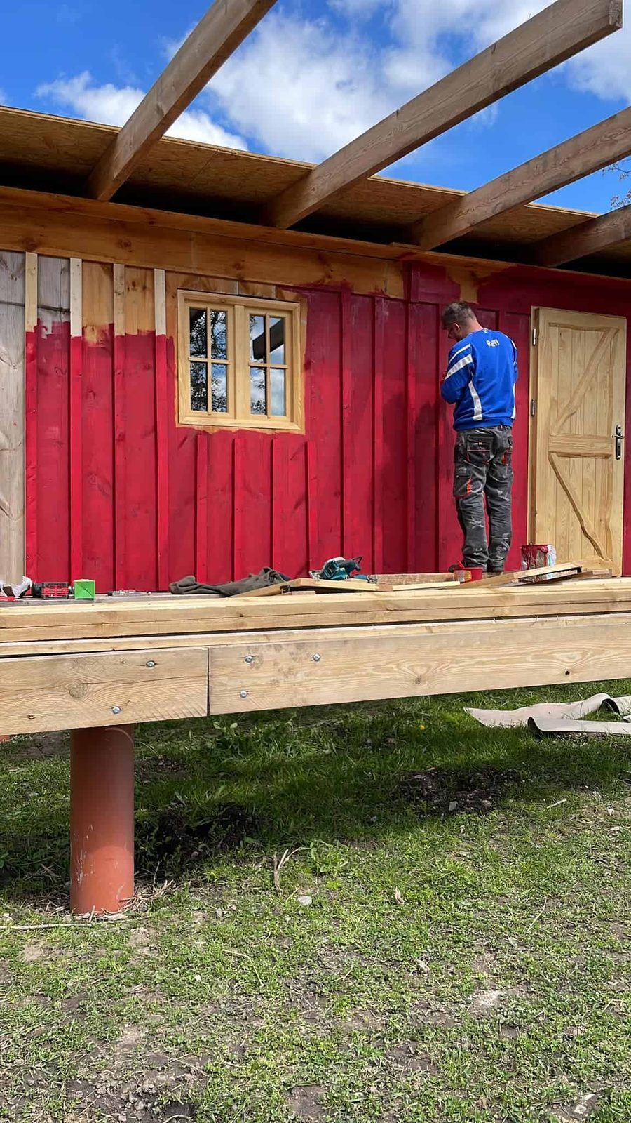 Nach der Messe – ein Ferienhaus entsteht