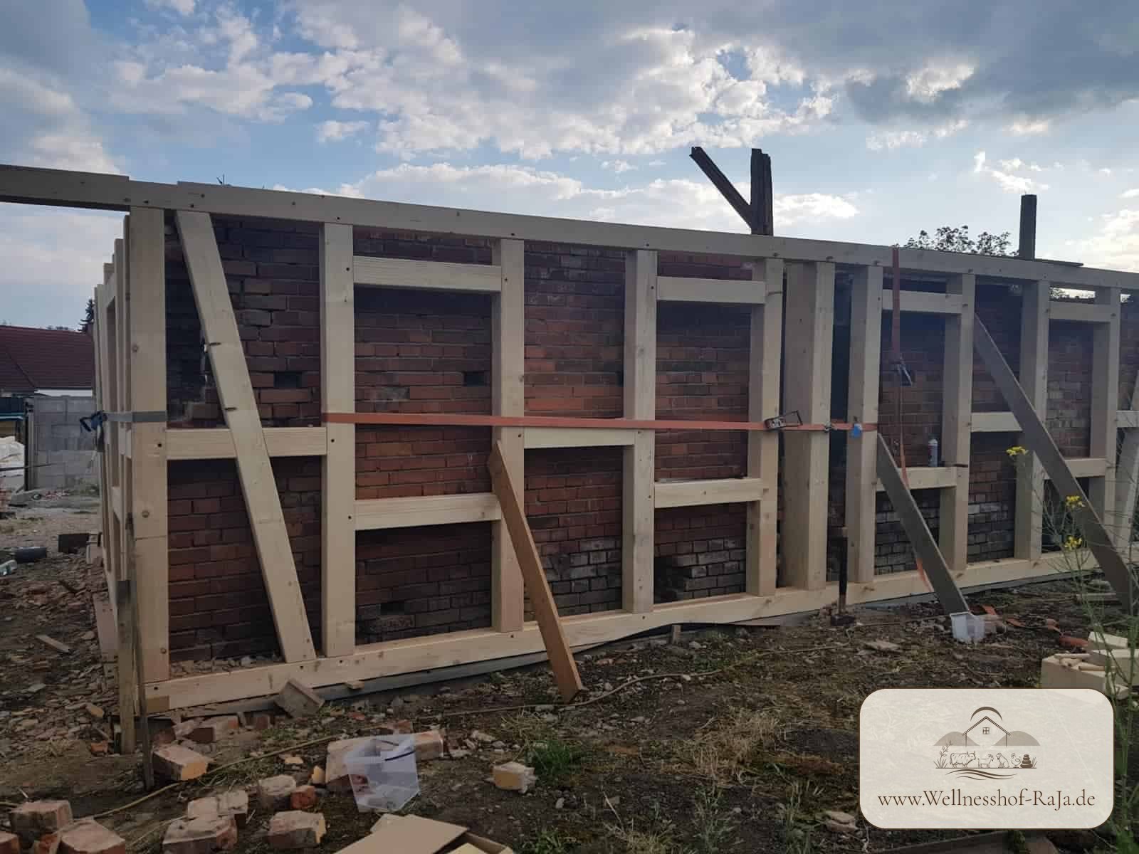 Der ehemalige Stall – ein Zuhause entsteht