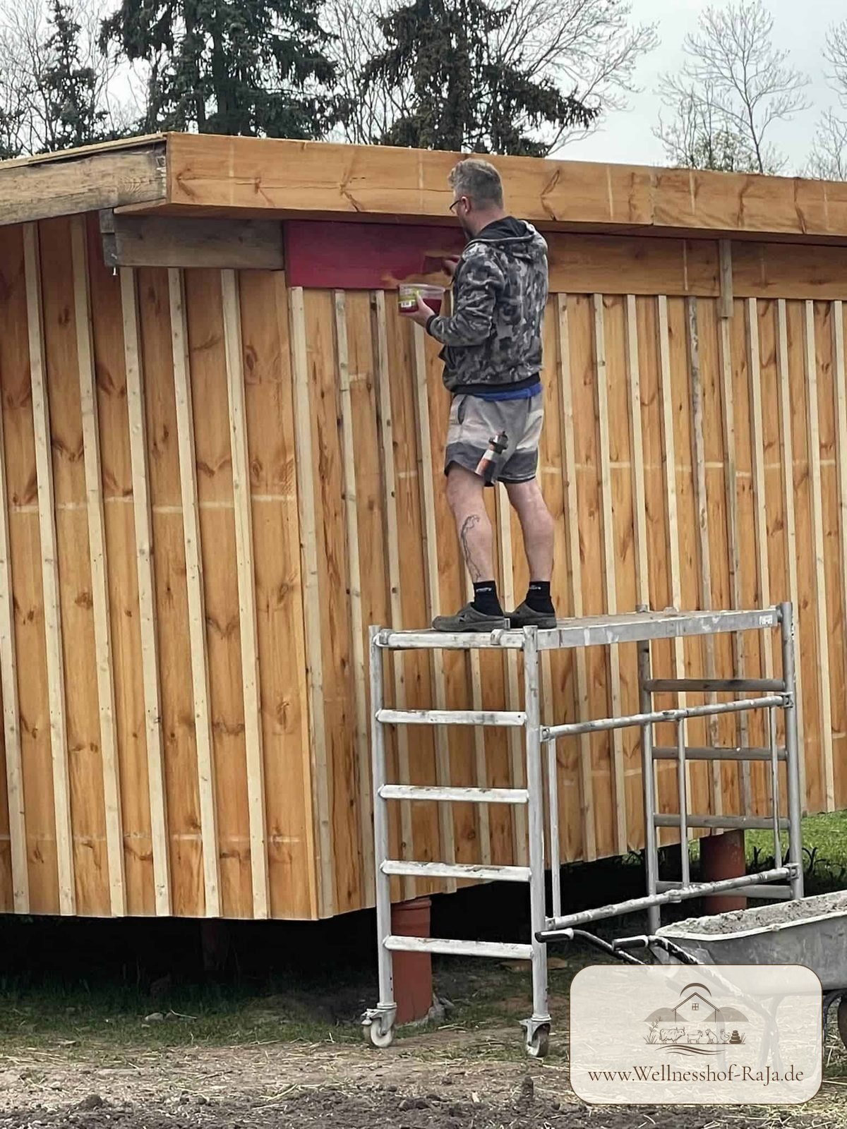 Nach der Messe – ein Ferienhaus entsteht
