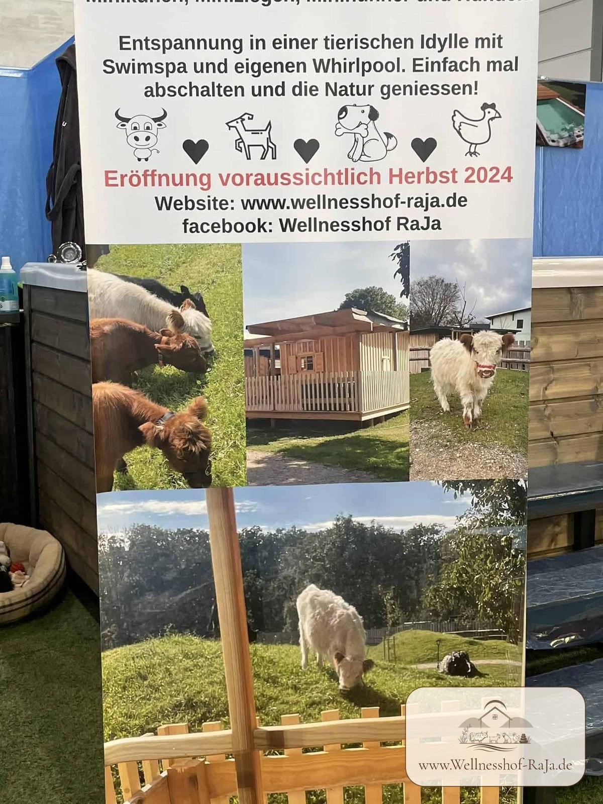 Balu und Krümel als Verkäufer