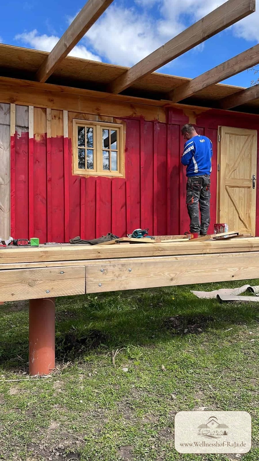 Nach der Messe – ein Ferienhaus entsteht